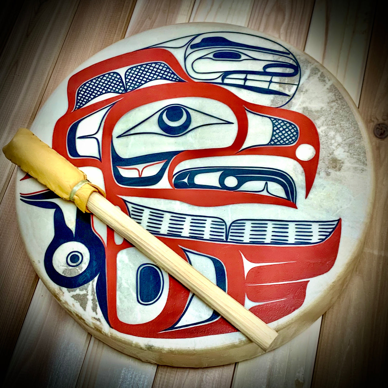 Eagle 14" Drum by David Boxley