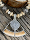Ivory & Coin Necklace