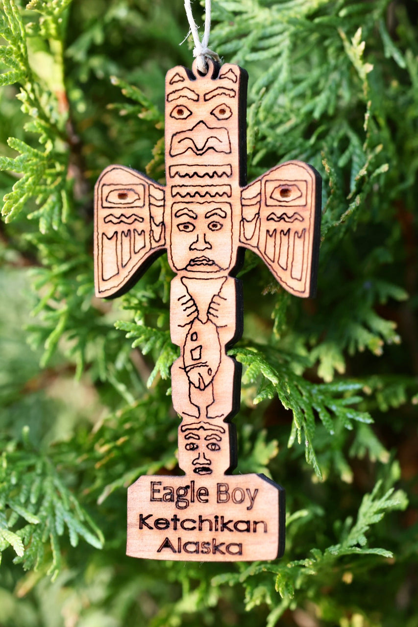 Eagle Boy Ornament