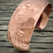 Spreadwing Lovebirds 6" Copper Bracelet by Chilton