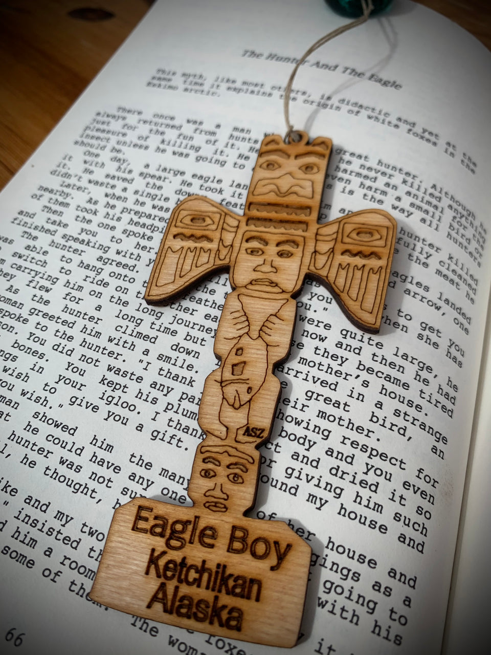 Eagle Boy Bookmark