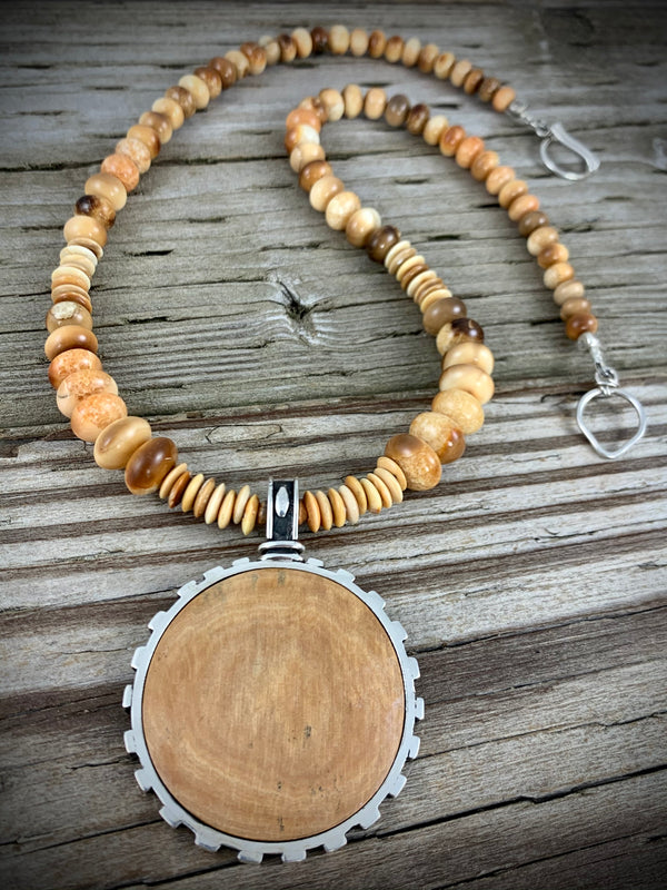 Mammoth & Walrus Ivory Necklace - 20"
