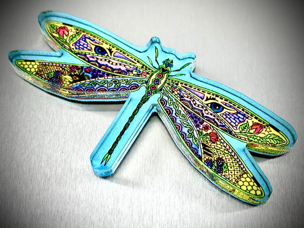 Dragonfly Magnet by Sue Coccia