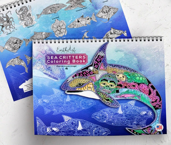 Sea Critters Coloring Book