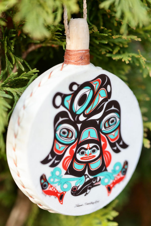 Thunderbird by the Sea Drum Ornament