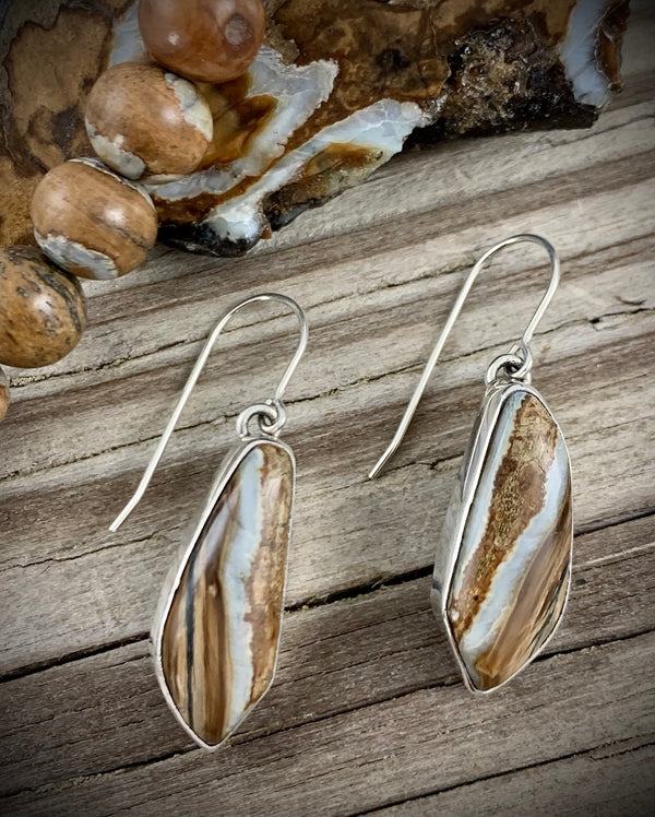 Mammoth Tooth Earrings
