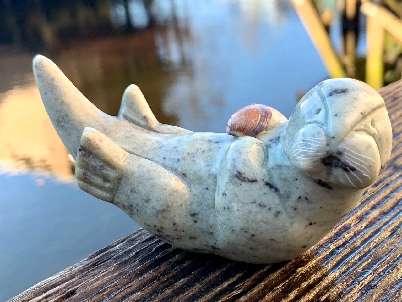 Otter with Shell