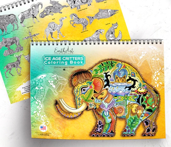 Ice Age Critters Coloring Book