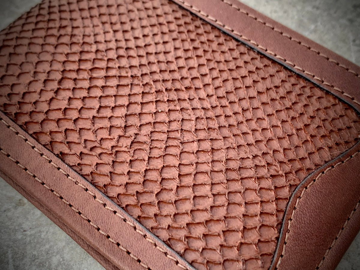 Handmade Leather Wallets, The Leroy Billfold - Black
