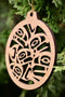 Salmon Wood Ornament