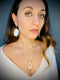Ivory Slice Earrings