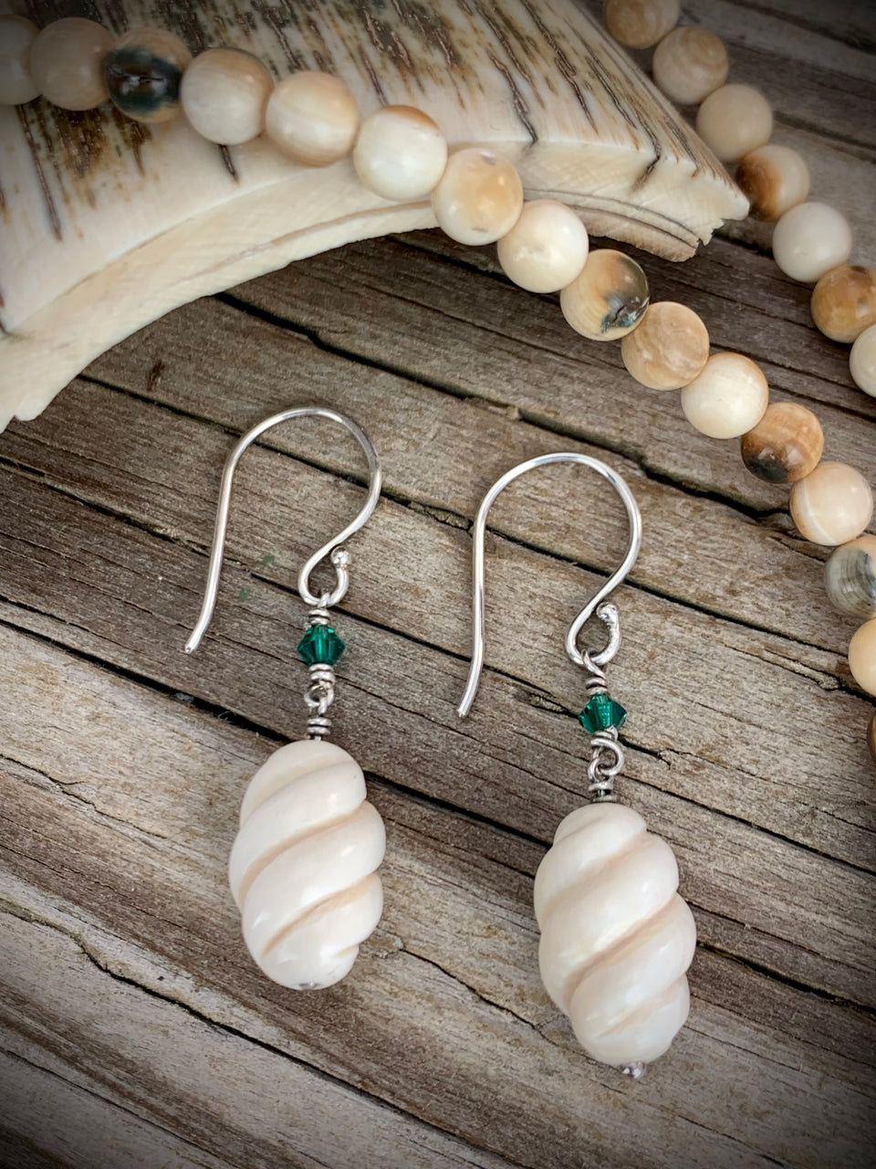 Ivory Twist Earrings
