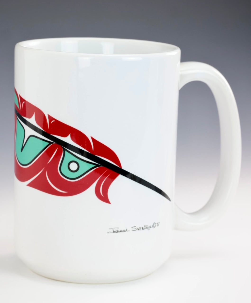 Red Feather Mug
