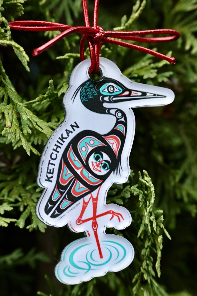 Heron Ornament - Ketchikan