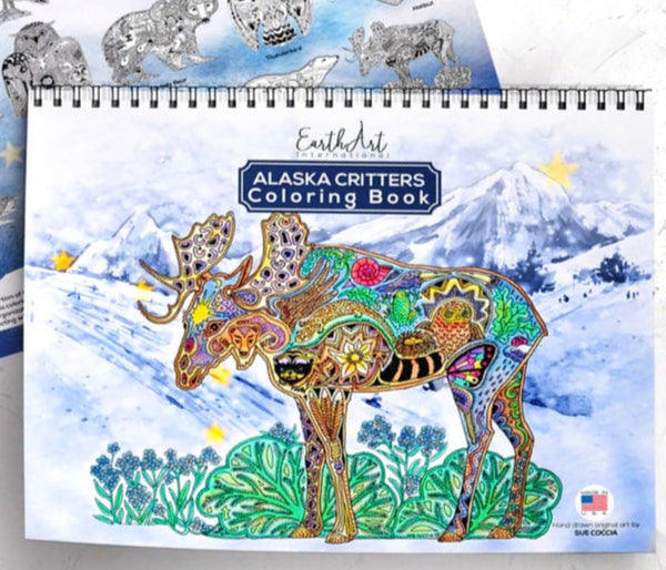 Sue Coccia Coloring Book – Fish Creek Company