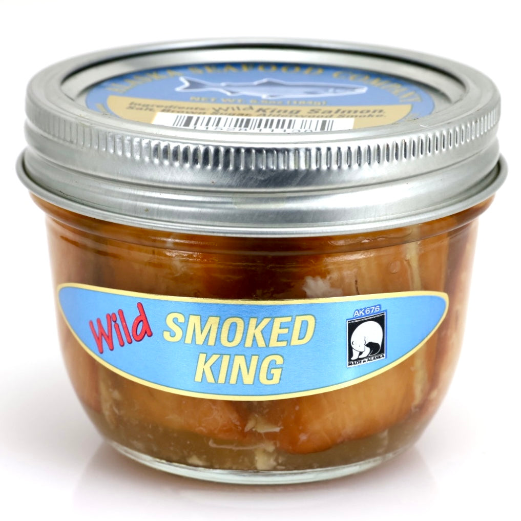 Smoked King Salmon Jar