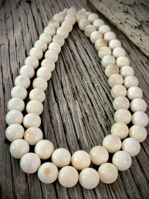 14MM Mammoth Bead Necklace
