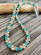 Ivory & Turquoise Twist Necklace