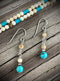 Ivory & Turquoise Earrings