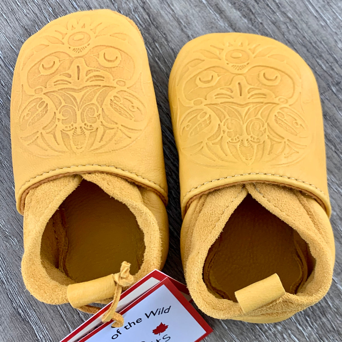 Leather Baby Moccasin Fish Creek Company