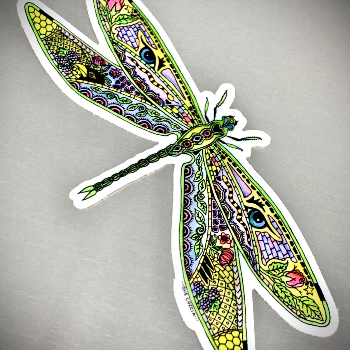 Dragonfly Sticker – Fish Creek Company
