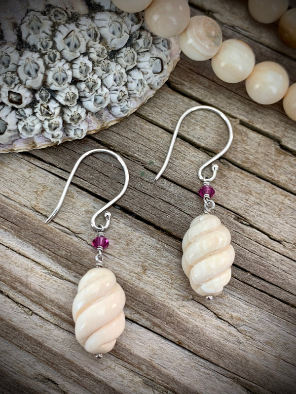 Ivory Twist Earrings