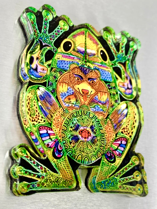 Frog Magnet by Sue Coccia