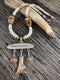 Walrus Ivory Necklace with Pendant - 18"