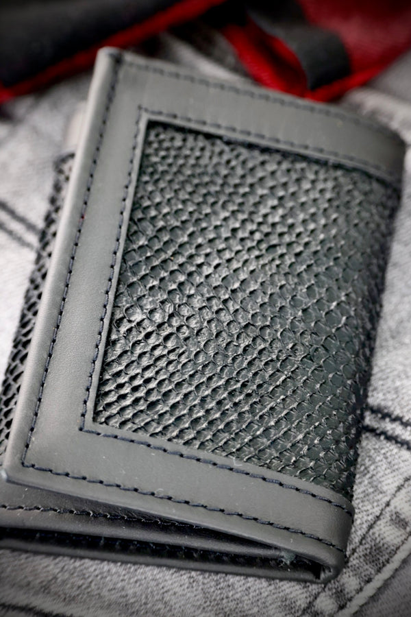 Deluxe Trifold - Alaska Salmon Leather