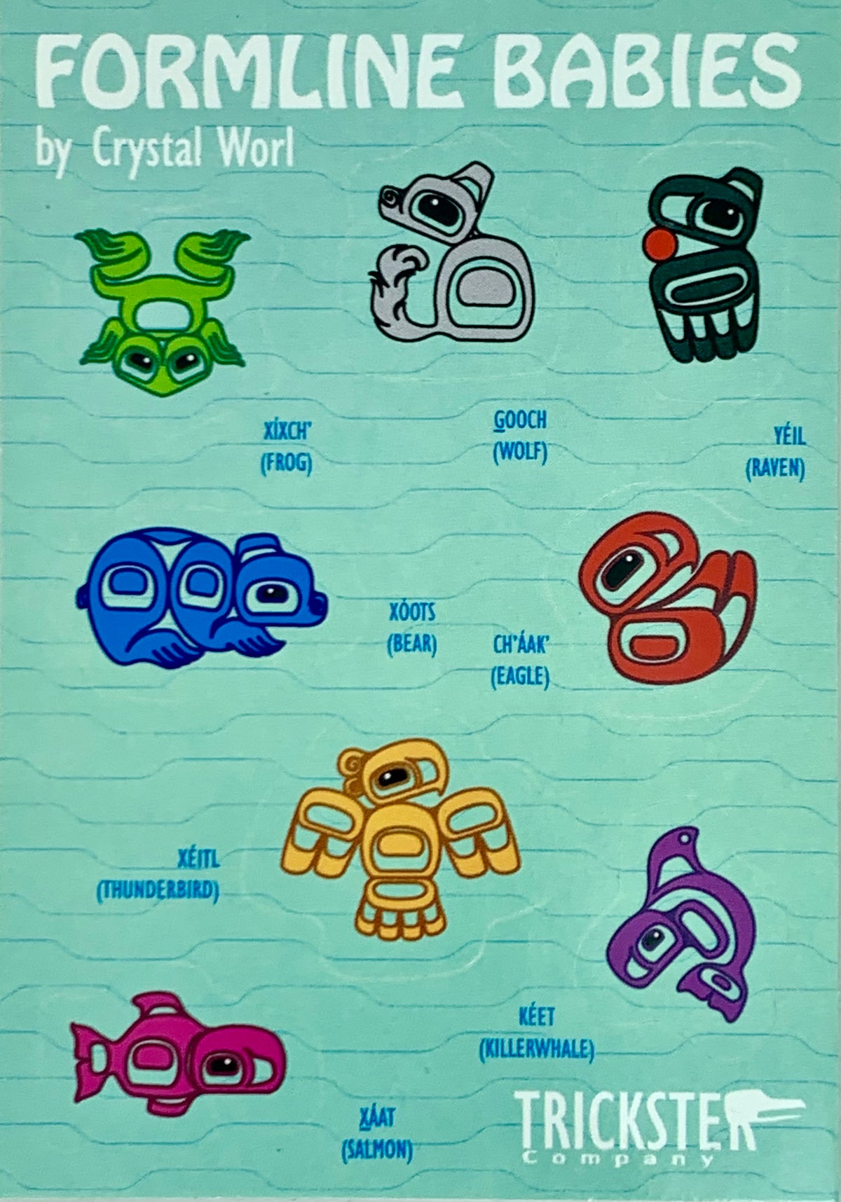 Formline Babies Stickers – Fish Creek Company