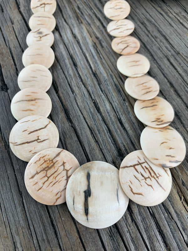 Ivory Disc Necklace