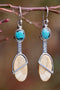 Ivory & Turquoise Earrings