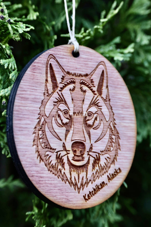 Wolf Ornament