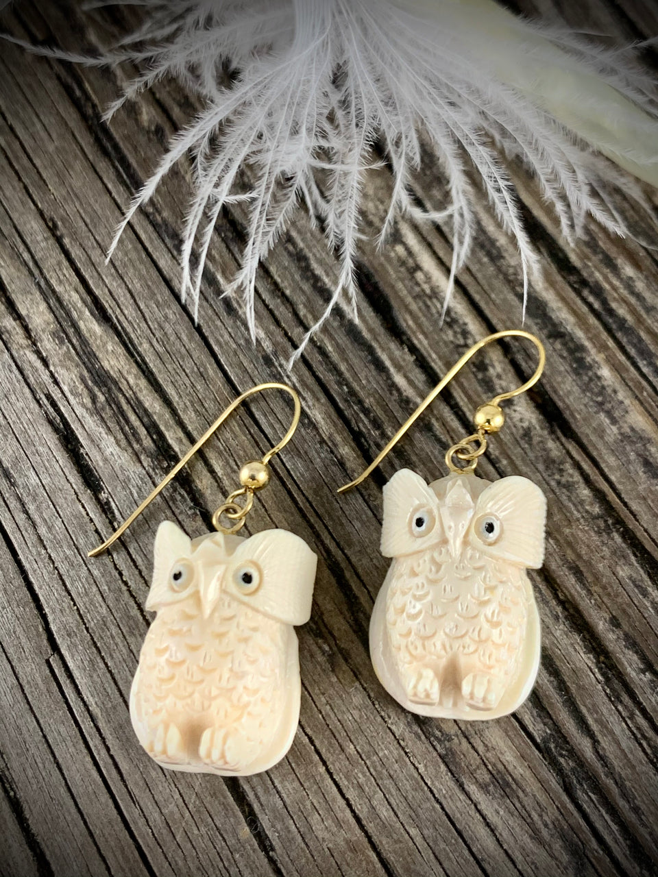 Owl 20mm Earrings