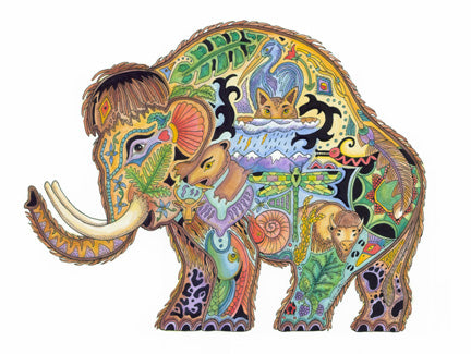 Woolly Mammoth by Sue Coccia