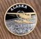 Alaska Aviation W/ 24k Gold Relief
