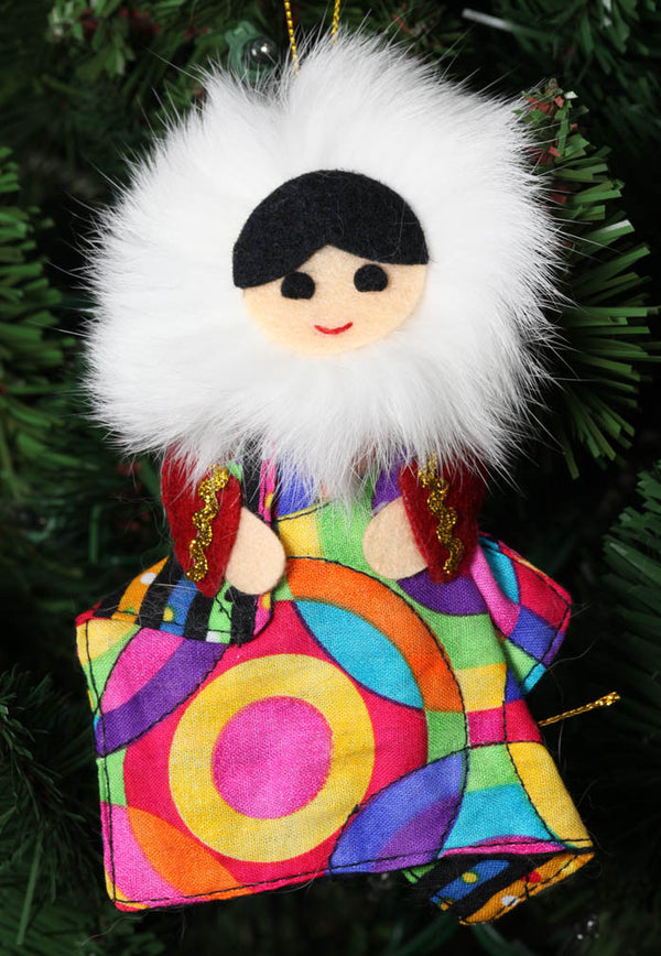 Eskimo with Quilt Ornament