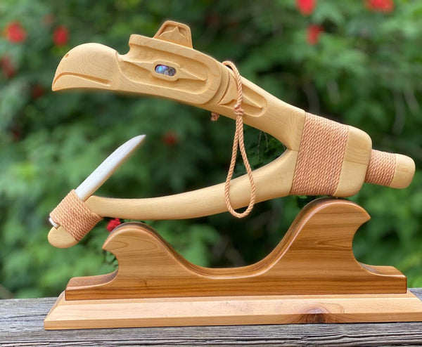 eastern woodland indian fishing hook Raven Halibut Hook – Fish Creek Company